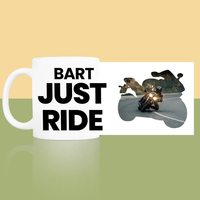 Vorm Van Foto'S: Just Ride - Mok