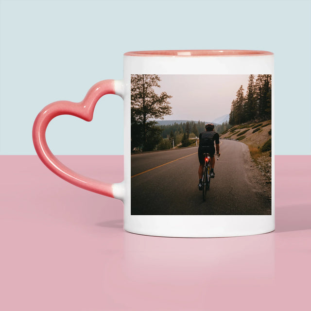 Foto En Handtekening: Definitie Fietser - Mok