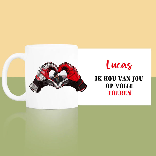 Foto En Handtekening: Ik Hou Van Jou Op Volle Toeren - Mok