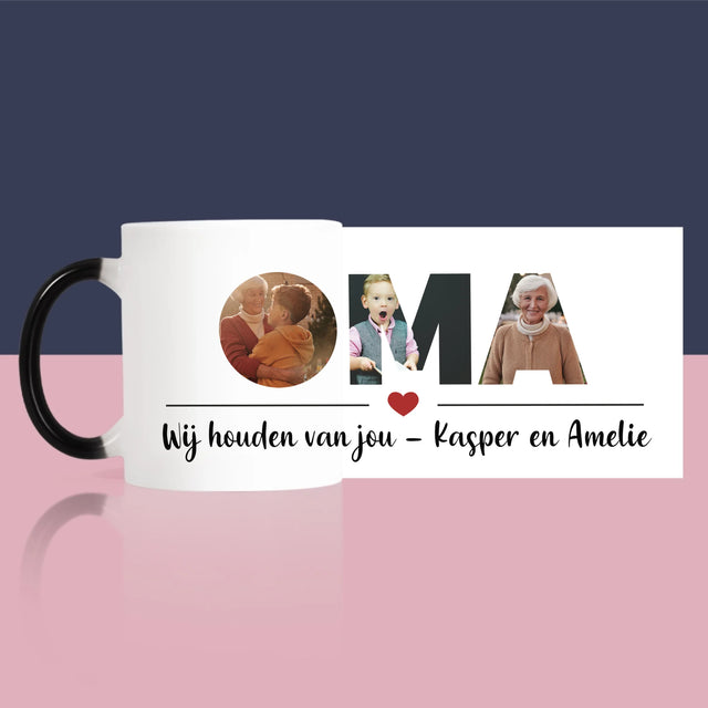 Woord Van Foto'S: Oma - Mok