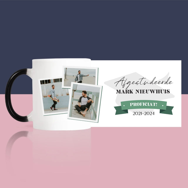 Omslag Van Tijdschrift: Afgestudeerde  - Mok