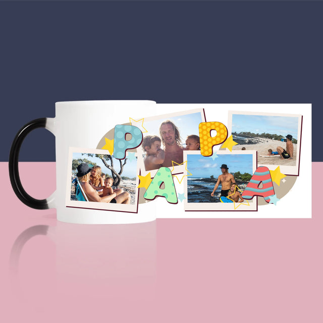 Fotocollage: Letters Papa - Mok