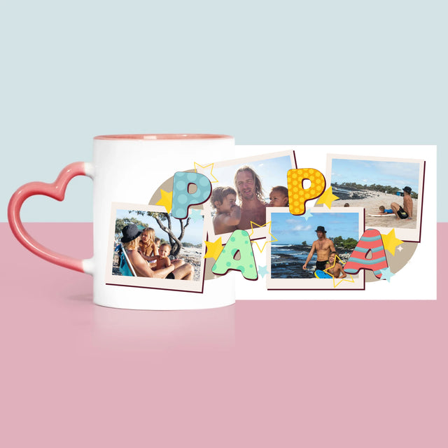 Fotocollage: Letters Papa - Mok