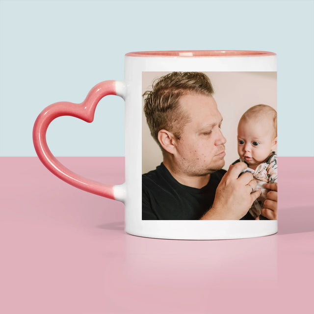 Foto En Handtekening: Eerste Vaderdag - Mok