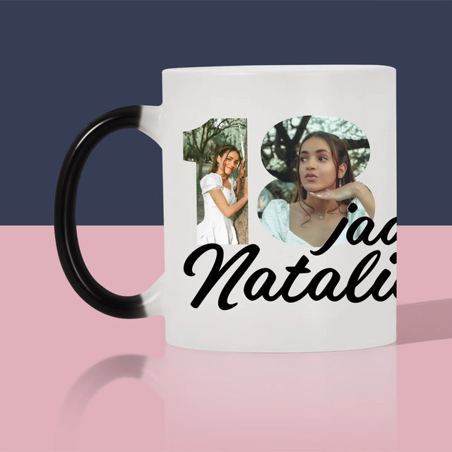 Woord Van Foto'S: 18 Jaar Aftellen - Mok