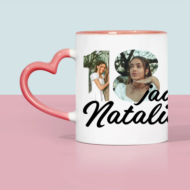 Woord Van Foto'S: 18 Jaar Aftellen - Mok