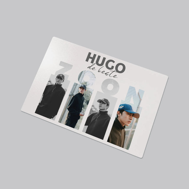 Fotocollage: De Beste Zoon - Bureauonderlegger