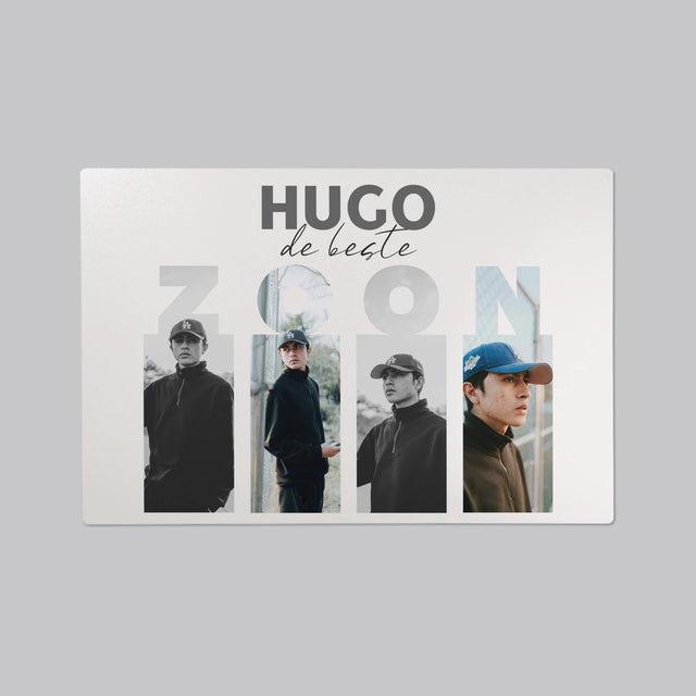 Fotocollage: De Beste Zoon - Bureauonderlegger