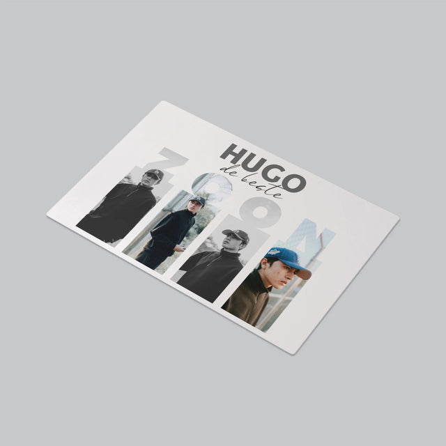 Fotocollage: De Beste Zoon - Bureauonderlegger