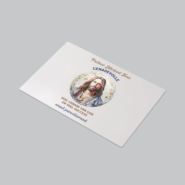 Naam En Handtekening : Genadevolle Priester - Bureauonderlegger