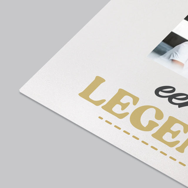 Fotocollage: 18 Jaar Een Legende Zijn - Bureauonderlegger