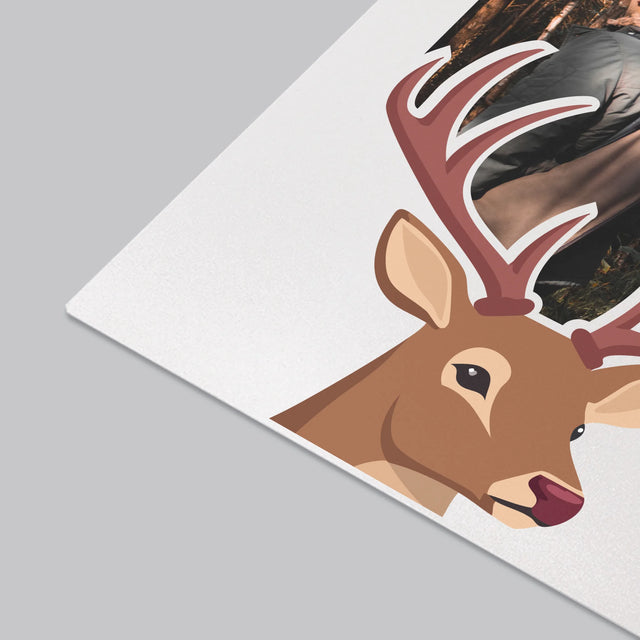 Foto En Handtekening: Hert - Bureauonderlegger