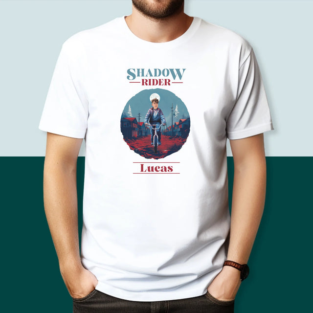 Jouw Karakter: Shadow Rider - T-Shirt Voor Heren
