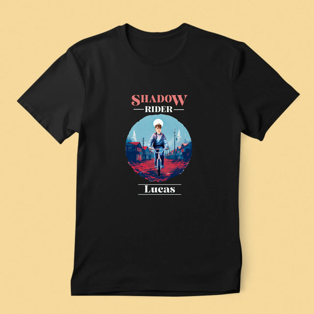 Jouw Karakter: Shadow Rider - T-Shirt Voor Heren