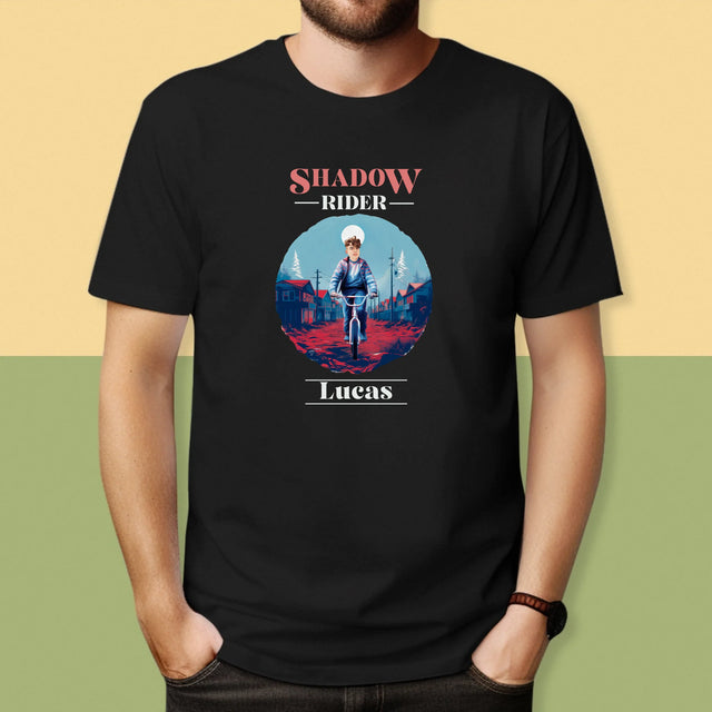 Jouw Karakter: Shadow Rider - T-Shirt Voor Heren