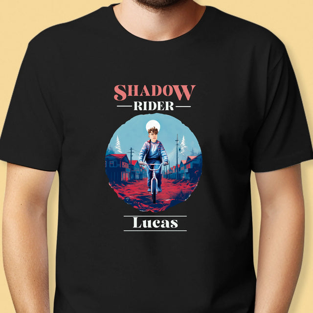 Jouw Karakter: Shadow Rider - T-Shirt Voor Heren