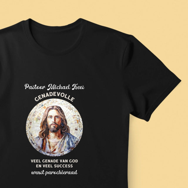 Naam En Handtekening : Genadevolle Priester - T-Shirt Voor Heren