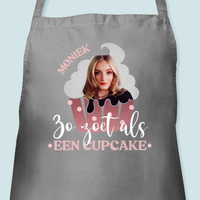 Foto En Handtekening: Zo Zoet Als Een Cupcake - Schort