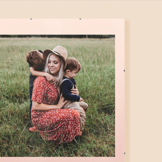 Foto En Handtekening: Mama Wij Houden Van Jou - Poster