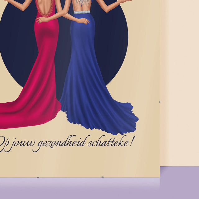 Karakter Schepper: 40E Verjaardag, Vriendin - Poster