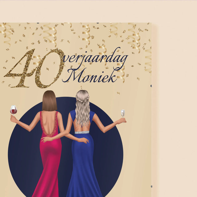 Karakter Schepper: 40E Verjaardag, Vriendin - Poster