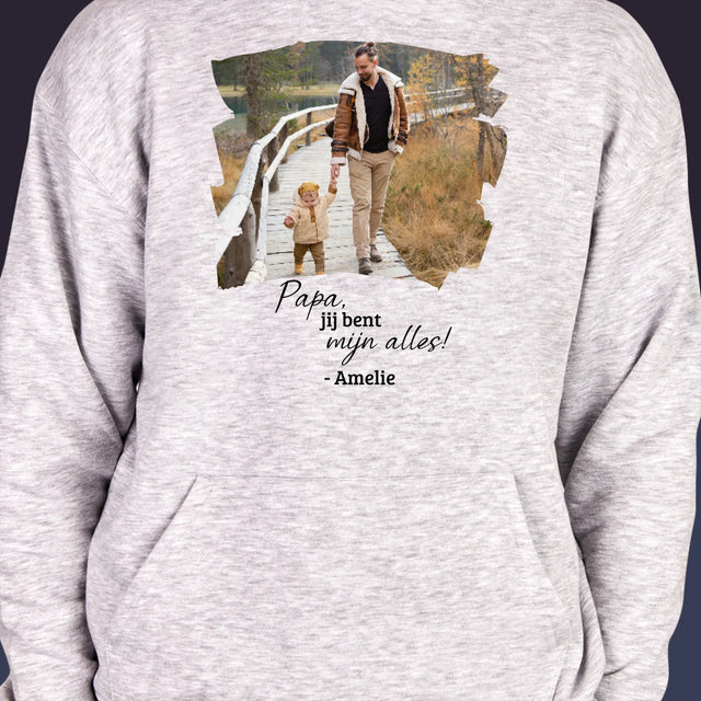 Foto En Handtekening: Kaartje Voor Papa - Herentrui Met Kap