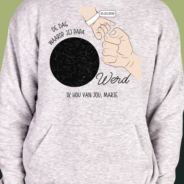 Starrenkaart: De Dag Waarop Jij Papa Werd - Herentrui Met Kap