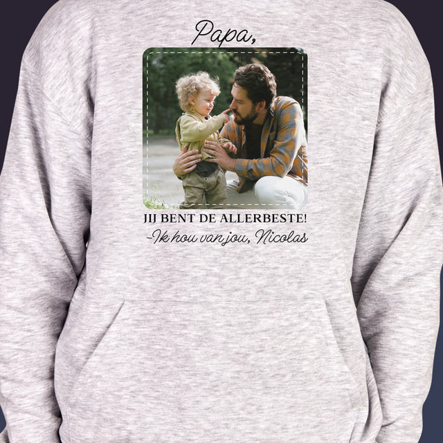 Foto En Handtekening: Allerbeste Papa - Herentrui Met Kap