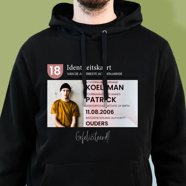 Foto En Handtekening: Identiteitskaart - Herentrui Met Kap