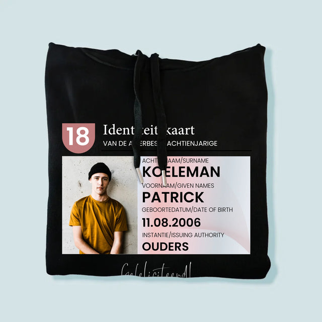 Foto En Handtekening: Identiteitskaart - Herentrui Met Kap