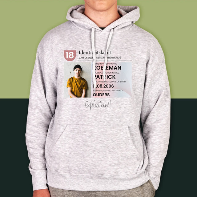 Foto En Handtekening: Identiteitskaart - Herentrui Met Kap