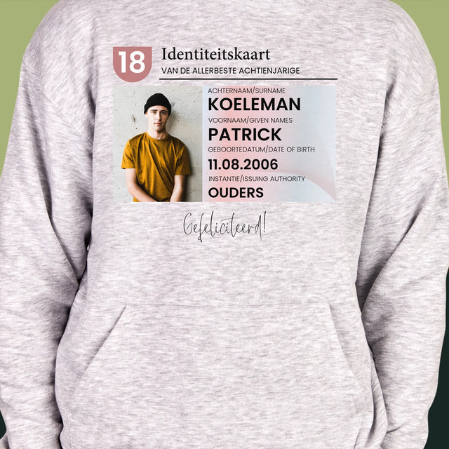 Foto En Handtekening: Identiteitskaart - Herentrui Met Kap