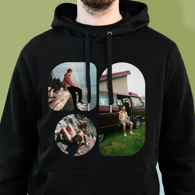 Fotocollage: Vormen - Herentrui Met Kap