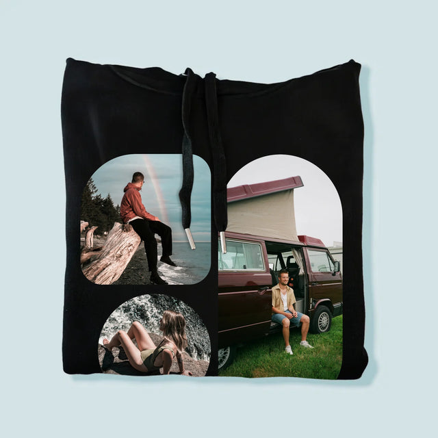 Fotocollage: Vormen - Herentrui Met Kap