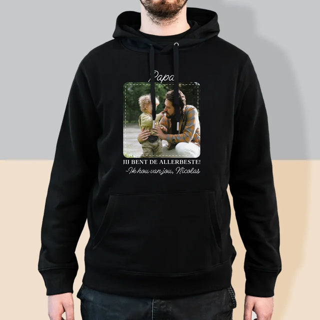 Foto En Handtekening: Allerbeste Papa - Herentrui Met Kap