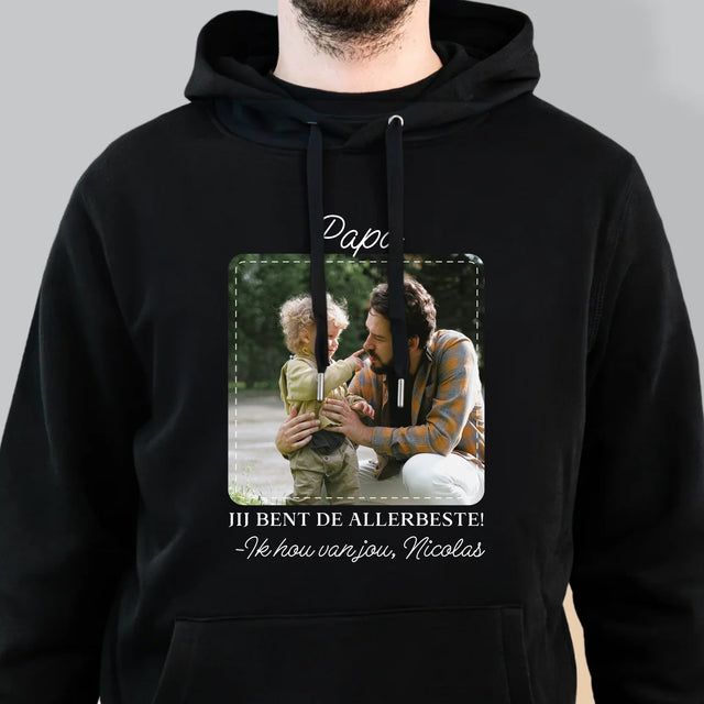 Foto En Handtekening: Allerbeste Papa - Herentrui Met Kap