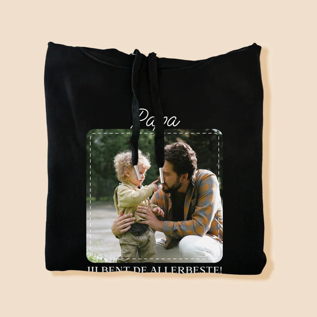 Foto En Handtekening: Allerbeste Papa - Herentrui Met Kap