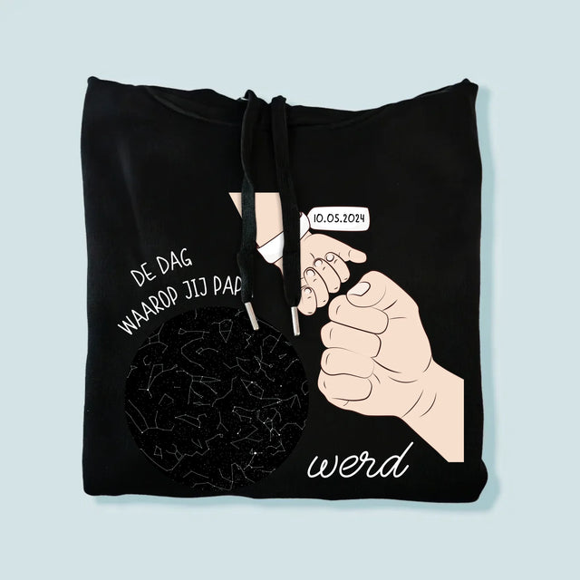 Starrenkaart: De Dag Waarop Jij Papa Werd - Herentrui Met Kap