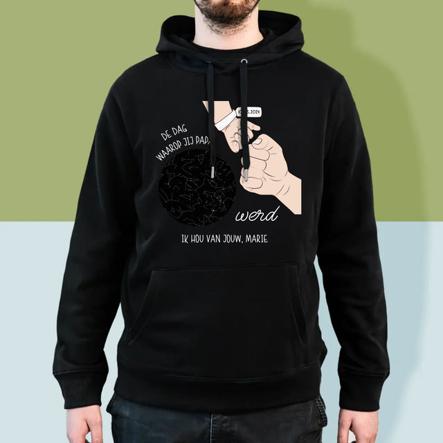 Starrenkaart: De Dag Waarop Jij Papa Werd - Herentrui Met Kap