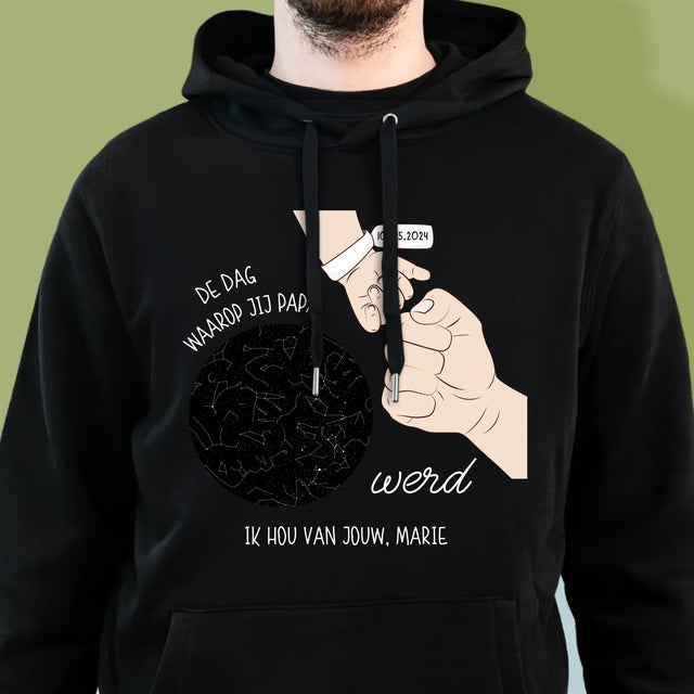 Starrenkaart: De Dag Waarop Jij Papa Werd - Herentrui Met Kap