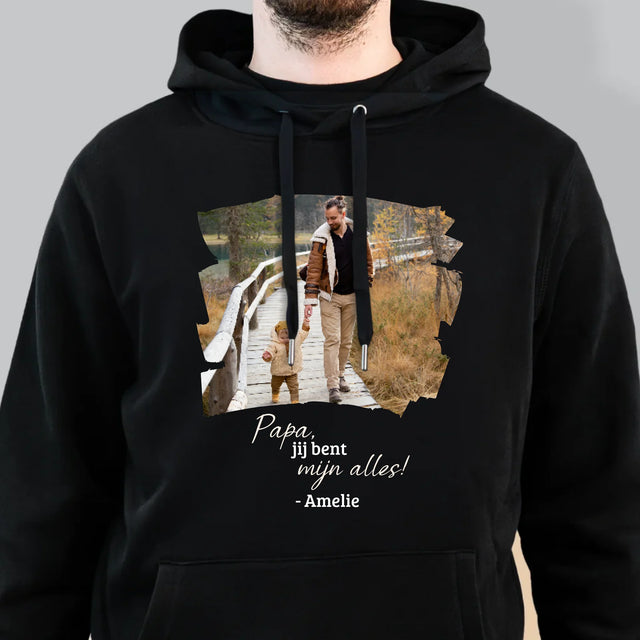 Foto En Handtekening: Kaartje Voor Papa - Herentrui Met Kap