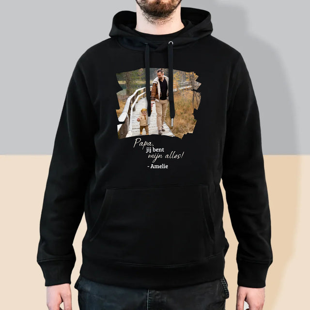 Foto En Handtekening: Kaartje Voor Papa - Herentrui Met Kap