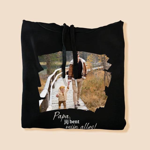 Foto En Handtekening: Kaartje Voor Papa - Herentrui Met Kap