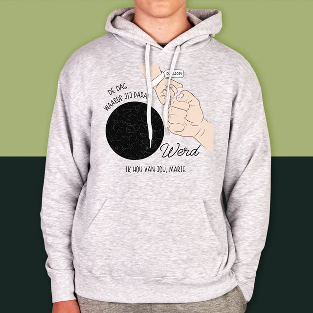 Starrenkaart: De Dag Waarop Jij Papa Werd - Herentrui Met Kap