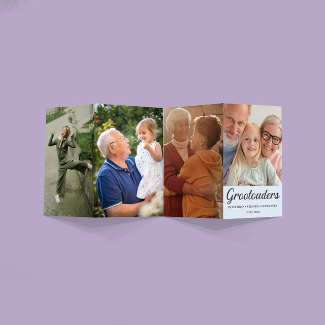 Fotocollage: Liefste Grootouders - Grote Harmonica Van Foto'S