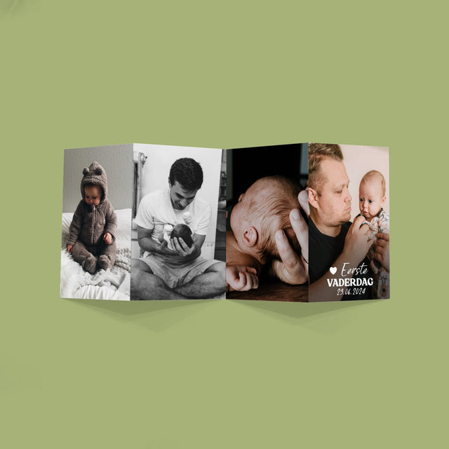 Foto En Handtekening: Eerste Vaderdag - Grote Harmonica Van Foto'S