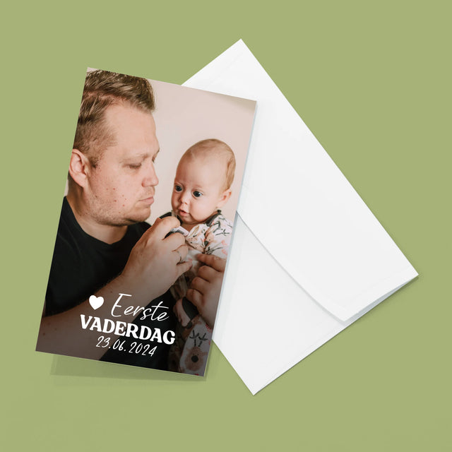 Foto En Handtekening: Eerste Vaderdag - Grote Harmonica Van Foto'S