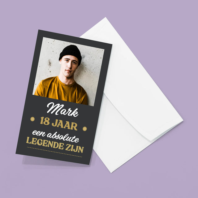 Fotocollage: 18 Jaar Een Legende Zijn - Grote Harmonica Van Foto'S