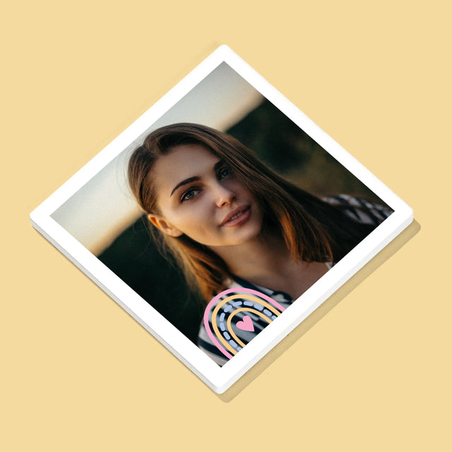 Fotocollage: Prettige Dag - Onderzetter