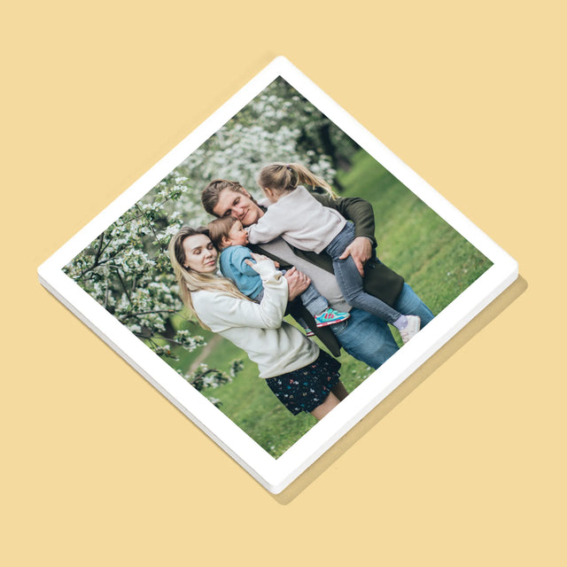 Fotocollage: Collage, De Beste Papa - Onderzetter